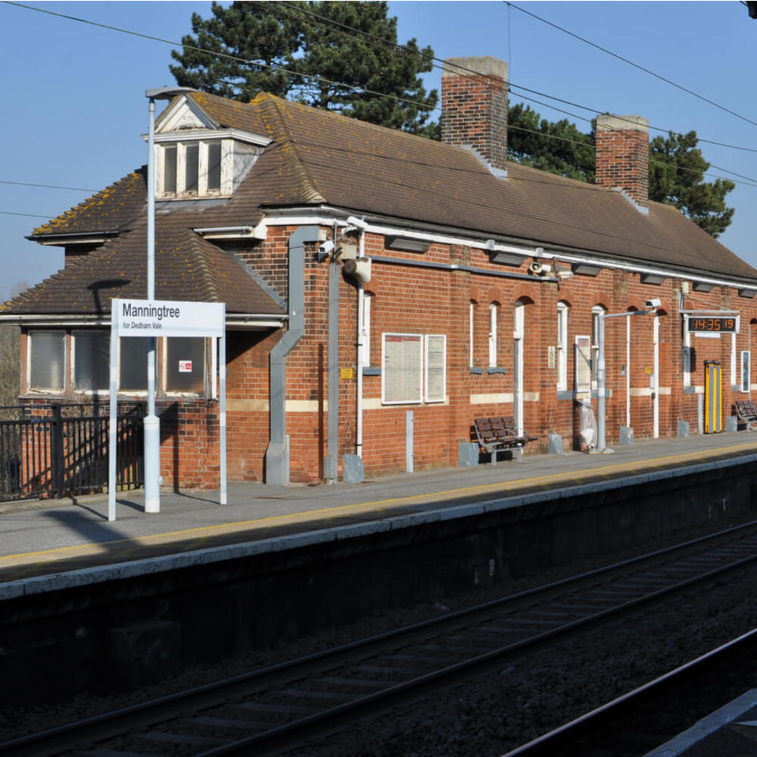 Manningtree train station in Essex