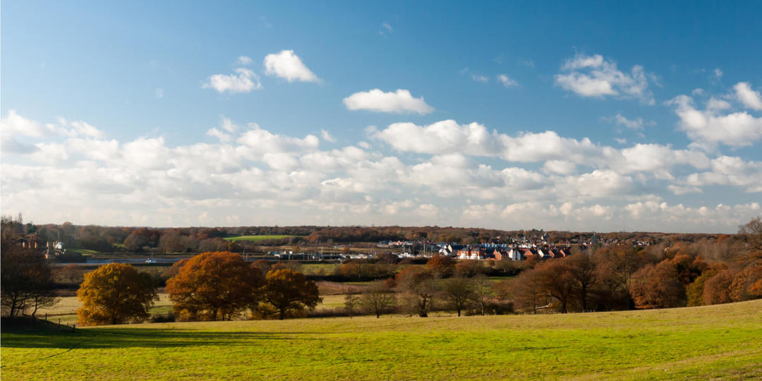Countryside in Wivenhoe, Essex